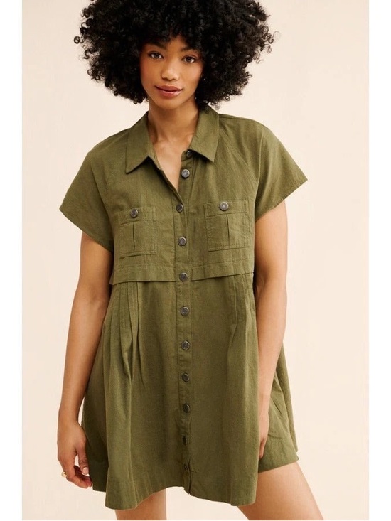 Free People Dresses & Skirts - NWT Free People We The Free Ronnie Poplin Mini Dress